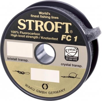 Stroft FC1 Fluorocarbon, 25m Vorfachmaterial